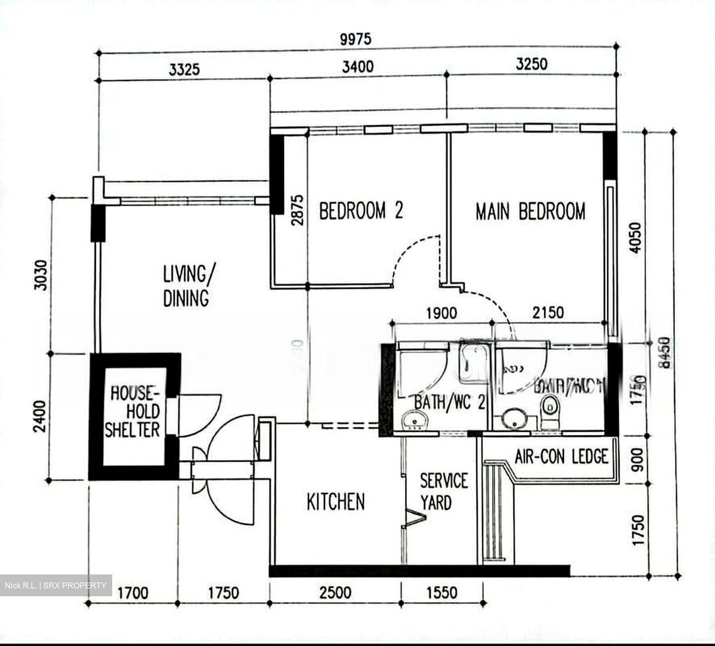 Blk 682A Waterway View (Punggol), HDB 3 Rooms #578689291